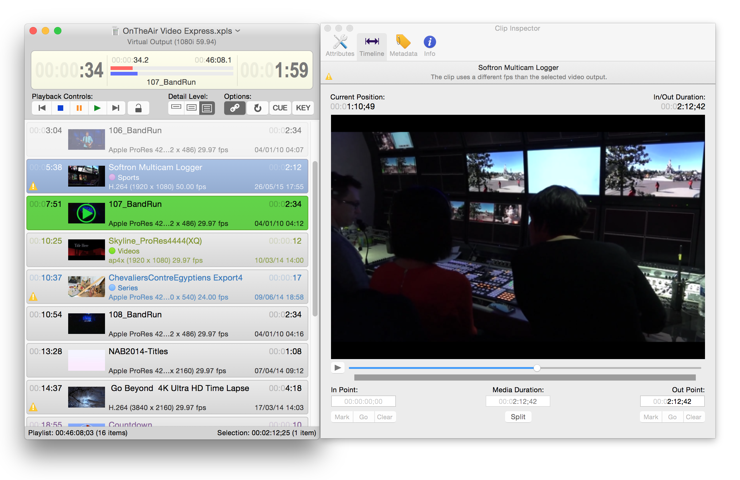 video playout software for mac