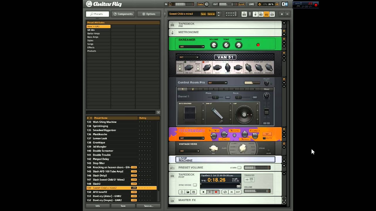 how to import presets or banks into guitar rig 5 pro vst